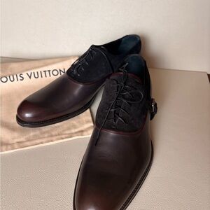 Louis Vuitton men’s dress shoes Suede